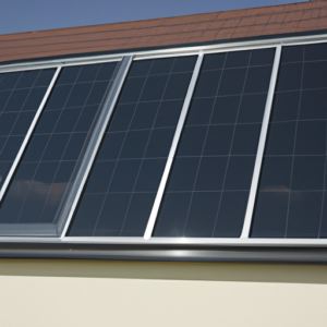 Automatische Tönung von Solarfenstern zur Regulierung des Sonneneintrags